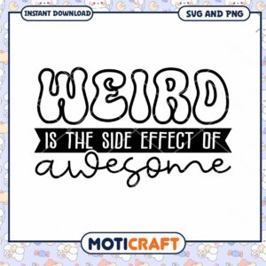 Weird is the Side Effect of Awesome SVG