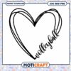 Volleyball Heart SVG Cut File Instant Download 2 Volleyball Heart SVG Cut File Instant Download