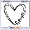 Travel Heart SVG Instant Download 2 Travel Heart SVG Instant Download