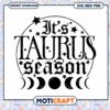 Taurus Season SVG PNG Instant Download