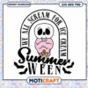 Summerween SVG Skull Ice Cream Design 2 Summerween SVG Skull Ice Cream Design