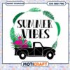 Summer Vibes SVG Flamingo Truck PNG Instant Download 1 Summer Vibes SVG Flamingo Truck PNG Instant Download