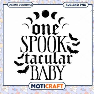 Spooktacular Baby SVG Graphic for Halloween Celebrations
