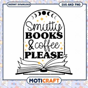 Snuggle Books Coffee SVG Instant Download
