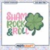 Shamrock Rock & Roll SVG PNG Instant Download 2 Shamrock Rock & Roll SVG PNG Instant Download