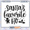 Santa's Favorite Ho Ho Ho SVG PNG 2 Santa's Favorite Ho Ho Ho SVG PNG