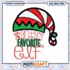 Santa's Favorite Elf SVG PNG Cut File 2 Santa's Favorite Elf SVG PNG Cut File