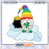 Rainbow Gnome St Patricks Day SVG PNG 1 Rainbow Gnome St Patricks Day SVG PNG