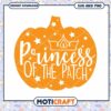 Pumpkin Princess SVG Cut File Instant Download