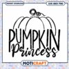 Pumpkin Princess SVG Cut File