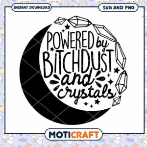 Powered by Witchdust and Crystals SVG