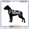 Pitbull Mom SVG Cut File Instant Download