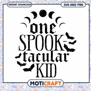 One Spooktacular Kid SVG Cut File