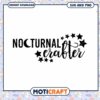 Nocturnal Crafter SVG Cut File