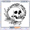 Namaste Away from Me Skull SVG Download for Crafting