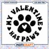 My Valentine Has Paws SVG Cute Pet Love Design Download 1 My Valentine Has Paws SVG Cute Pet Love Design Download