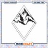 Mountain Logo Design for Instant Download SVG Format