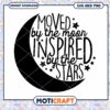 Moved by the Moon Inspired by the Stars SVG Download Design 1 Moved by the Moon Inspired by the Stars SVG Download Design