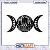 Moon Goddess SVG Design for Crafting and DIY Projects 1 Moon Goddess SVG Design for Crafting and DIY Projects