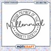 Millennial Anxiety Society SVG PNG Download