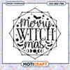 Merry Witch Mas SVG Cut File for Halloween Decor Design 2 Merry Witch Mas SVG Cut File for Halloween Decor Design