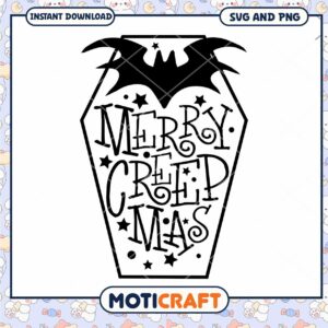 Merry Creepmas SVG Cut File