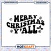 Merry Christmas Yall SVG Cut File 2 Merry Christmas Yall SVG Cut File