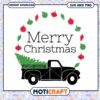 Merry Christmas Truck SVG PNG 2 Merry Christmas Truck SVG PNG