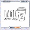 Magic in a Cup SVG Coffee PNG 2 Magic in a Cup SVG Coffee PNG