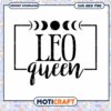 Leo Queen SVG Cut File 1 Leo Queen SVG Cut File