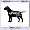 Labrador Dad SVG Instant Download Pet Lover Design File 2 Labrador Dad SVG Instant Download Pet Lover Design File