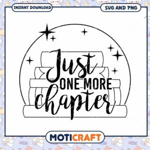 Just One More Chapter SVG