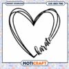 Karate Heart SVG PNG Instant Download 2 Karate Heart SVG PNG Instant Download