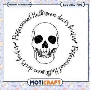Halloween Skull SVG Decor Hunters Design