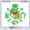 St Patrick's Day Bear PNG Design for Celebrations