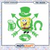 SpongeBob St Patrick's Day PNG Digital Download Art