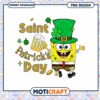SpongeBob Saint Patrick's Day PNG Art Download
