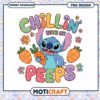 Stitch Chilling with My Peeps PNG