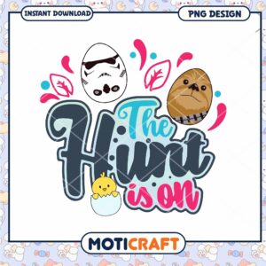 Star Wars Easter Egg Hunt PNG Design