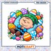 Snoopy Easter PNG Design Instant Download