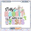 Silly Rabbit Easter Is for Jesus PNG Design Download