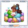 Princess Frog Easter PNG Design