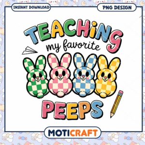 Option 1 (Focus on keywords) Teaching My Favorite Peeps PNG