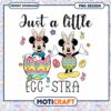 Option 1 (Focus on characters) Mickey Minnie Easter PNG Design
