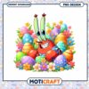 Mr Krabs Easter PNG Design