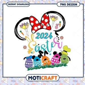 Minnie Mouse Easter PNG 2024 Design