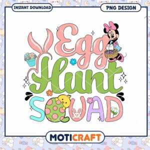 Minnie Mouse Easter Egg Hunt PNG