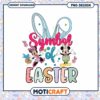Minnie Mickey Easter PNG Design