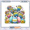 Minions Easter PNG Design Instant Download