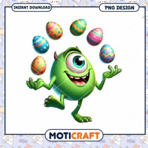 Mike Wazowski Easter PNG